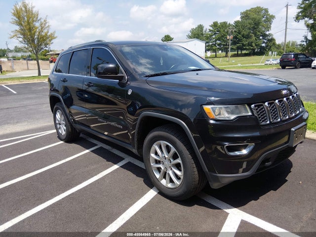 2021 Jeep Grand Cherokee Laredo E 4x4 მანქანა იყიდება აუქციონზე, vin: 1C4RJFAG4MC793701, აუქციონის ნომერი: 45564965