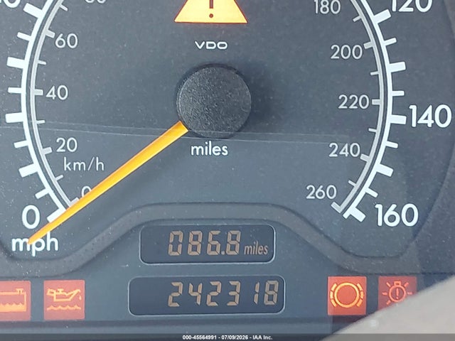 Aukcja sprzedaży 1999 Mercedes-benz C 280, vin: WDBHA29G8XA760188, numer aukcji: 45564991