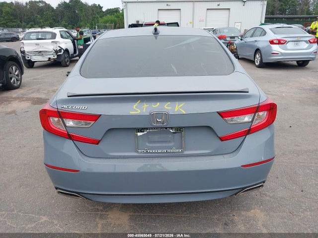 45565049 :رقم المزاد ، 1HGCV2F35NA001420 vin ، 2022 Honda Accord Sport 2.0t مزاد بيع