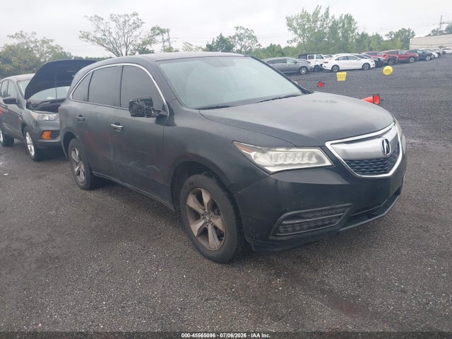 2015 Acura Mdx მანქანა იყიდება აუქციონზე, vin: 5FRYD4H25FB026848, აუქციონის ნომერი: 45565096