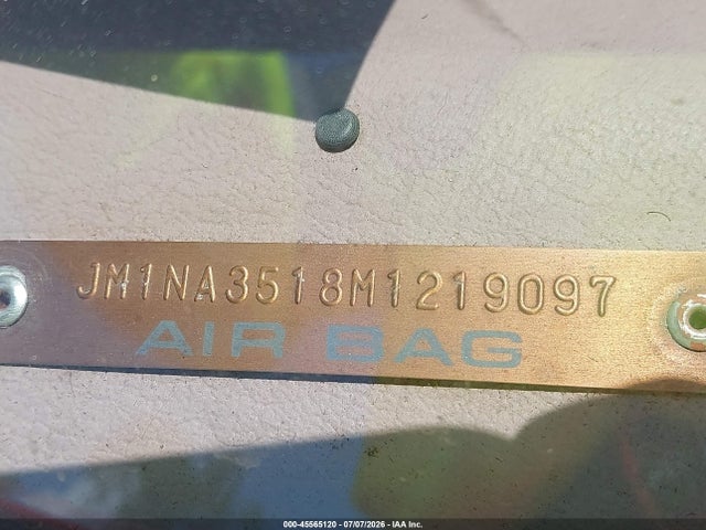 45565120 :رقم المزاد ، JM1NA3518M1219097 vin ، 1991 Mazda Mx-5 Miata مزاد بيع