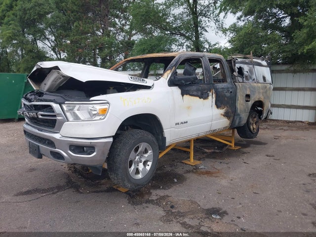 Aukcja sprzedaży 2019 Ram 1500 Big Horn/lone Star  4x4 6'4 Box, vin: 1C6SRFBT9KN883411, numer aukcji: 45565168