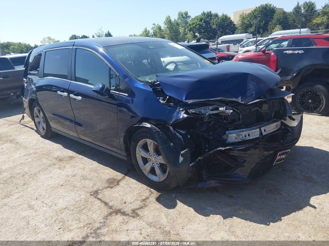 45565291 :رقم المزاد ، 5FNRL6H75KB059522 vin ، 2019 Honda Odyssey Ex-l مزاد بيع