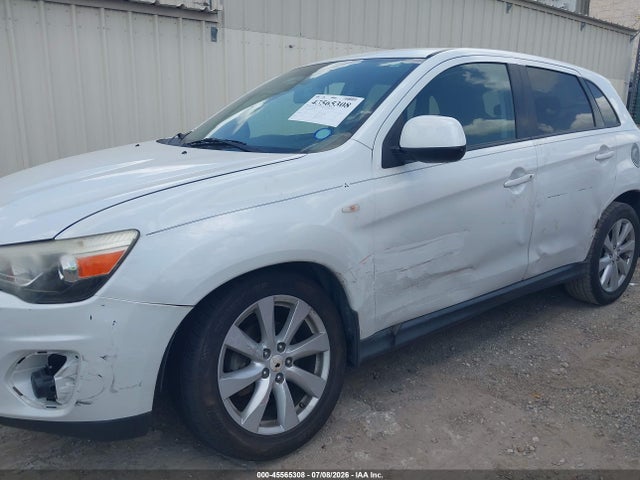 2014 Mitsubishi Outlander Sport Es მანქანა იყიდება აუქციონზე, vin: 4A4AP3AU3EE019745, აუქციონის ნომერი: 45565308