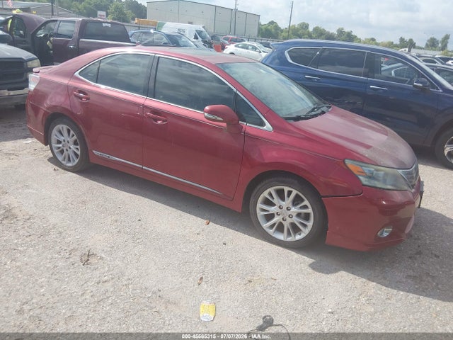 2010 Lexus Hs 250h Premium მანქანა იყიდება აუქციონზე, vin: JTHBB1BA6A2025651, აუქციონის ნომერი: 45565315