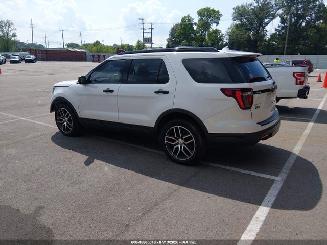 45565319 :رقم المزاد ، 1FM5K8GTXJGA53680 vin ، 2018 Ford Explorer Sport مزاد بيع