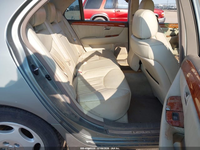Продаж на аукціоні авто 2001 Lexus Ls 430, vin: JTHBN30F310009422, номер лоту: 45565320