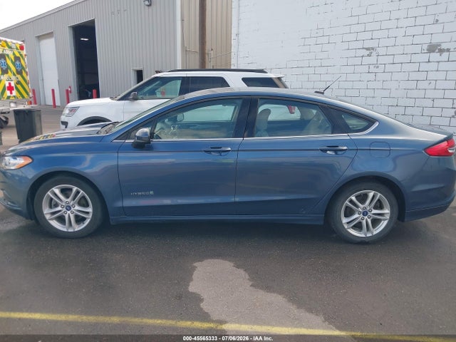 3FA6P0UU3JR254635 Ford Fusion Hybrid S