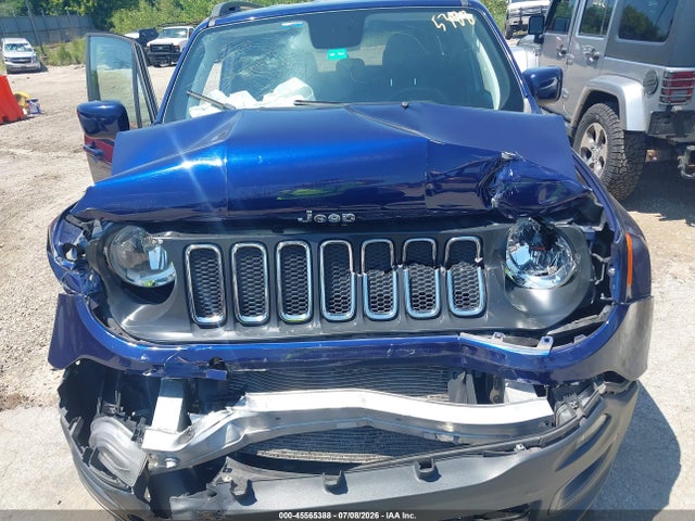 2018 Jeep Renegade Latitude Fwd მანქანა იყიდება აუქციონზე, vin: ZACCJABB7JPJ66734, აუქციონის ნომერი: 45565388
