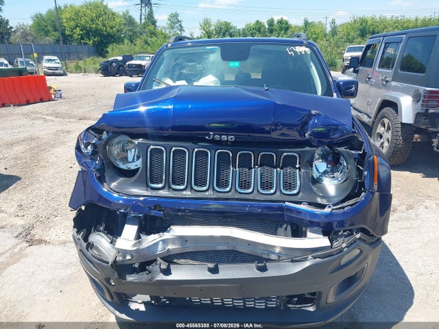 2018 Jeep Renegade Latitude Fwd მანქანა იყიდება აუქციონზე, vin: ZACCJABB7JPJ66734, აუქციონის ნომერი: 45565388