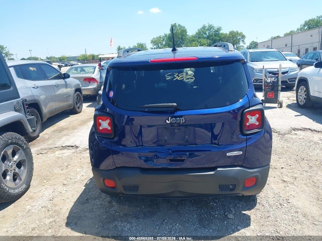 2018 Jeep Renegade Latitude Fwd მანქანა იყიდება აუქციონზე, vin: ZACCJABB7JPJ66734, აუქციონის ნომერი: 45565388