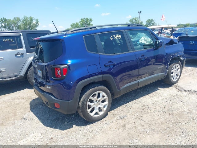 2018 Jeep Renegade Latitude Fwd მანქანა იყიდება აუქციონზე, vin: ZACCJABB7JPJ66734, აუქციონის ნომერი: 45565388