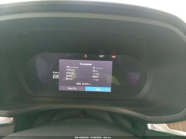 45565395 :رقم المزاد ، 7JRL12TM8RG308141 vin ، 2024 Volvo S60 B5 Ultimate Dark Theme مزاد بيع
