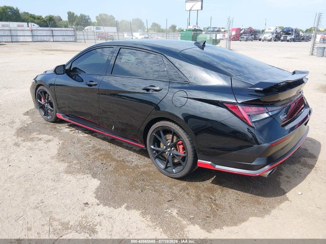 2025 Hyundai Elantra N მანქანა იყიდება აუქციონზე, vin: KMHLW4DK2SU032969, აუქციონის ნომერი: 45565560