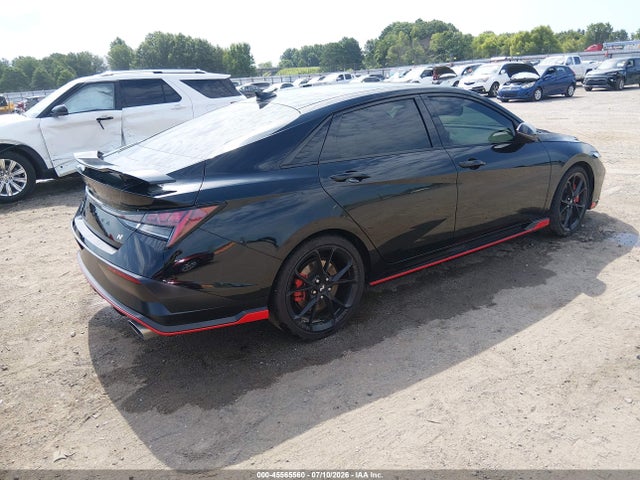 2025 Hyundai Elantra N მანქანა იყიდება აუქციონზე, vin: KMHLW4DK2SU032969, აუქციონის ნომერი: 45565560