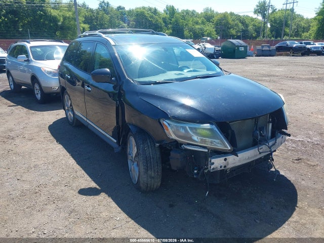 Продаж на аукціоні авто 2014 Nissan Pathfinder Platinum, vin: 5N1AR2MM4EC686161, номер лоту: 45565610
