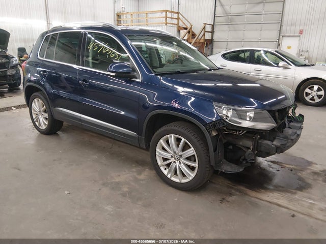 2012 Volkswagen Tiguan Se მანქანა იყიდება აუქციონზე, vin: WVGBV7AX5CW561905, აუქციონის ნომერი: 45565656