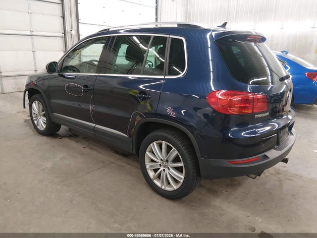 2012 Volkswagen Tiguan Se მანქანა იყიდება აუქციონზე, vin: WVGBV7AX5CW561905, აუქციონის ნომერი: 45565656