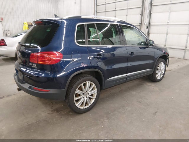 2012 Volkswagen Tiguan Se მანქანა იყიდება აუქციონზე, vin: WVGBV7AX5CW561905, აუქციონის ნომერი: 45565656