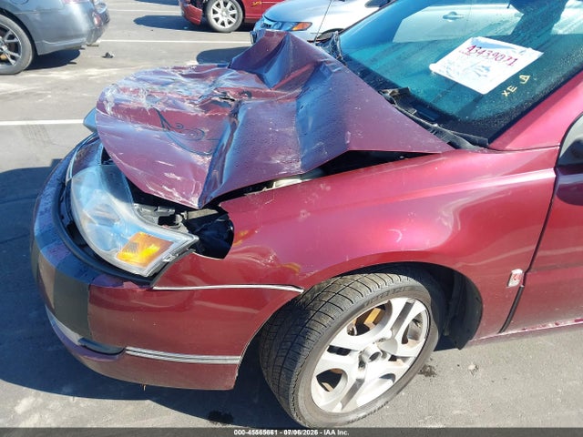 2003 Saturn Ion 3 მანქანა იყიდება აუქციონზე, vin: 1G8AK52F33Z152507, აუქციონის ნომერი: 45565661