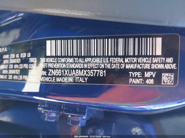 Maserati Levante 2021 ZN661XUA8MX357781 Image 9