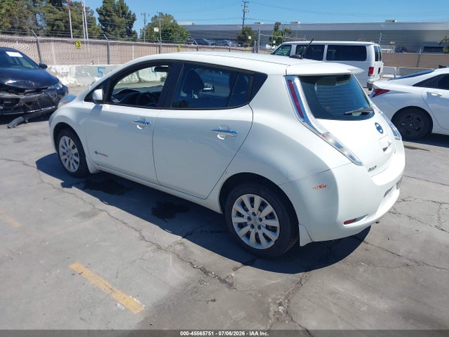 Продаж на аукціоні авто 2017 Nissan Leaf S, vin: 1N4BZ0CP9HC303236, номер лоту: 45565751