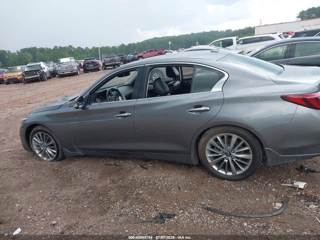 2021 Infiniti Q50 Luxe Awd მანქანა იყიდება აუქციონზე, vin: JN1EV7BR8MM755443, აუქციონის ნომერი: 45565754