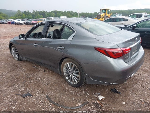 2021 Infiniti Q50 Luxe Awd მანქანა იყიდება აუქციონზე, vin: JN1EV7BR8MM755443, აუქციონის ნომერი: 45565754