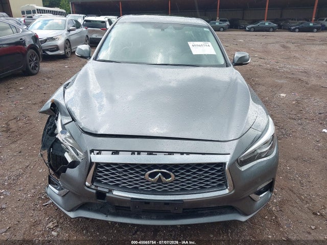 2021 Infiniti Q50 Luxe Awd მანქანა იყიდება აუქციონზე, vin: JN1EV7BR8MM755443, აუქციონის ნომერი: 45565754