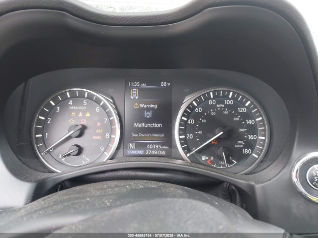 2021 Infiniti Q50 Luxe Awd მანქანა იყიდება აუქციონზე, vin: JN1EV7BR8MM755443, აუქციონის ნომერი: 45565754