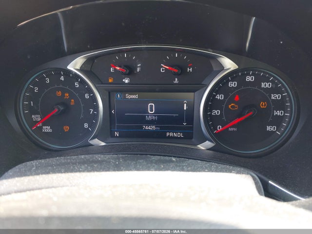 2020 Chevrolet Equinox Fwd Lt 1.5l Turbo მანქანა იყიდება აუქციონზე, vin: 3GNAXKEV2LS738712, აუქციონის ნომერი: 45565761