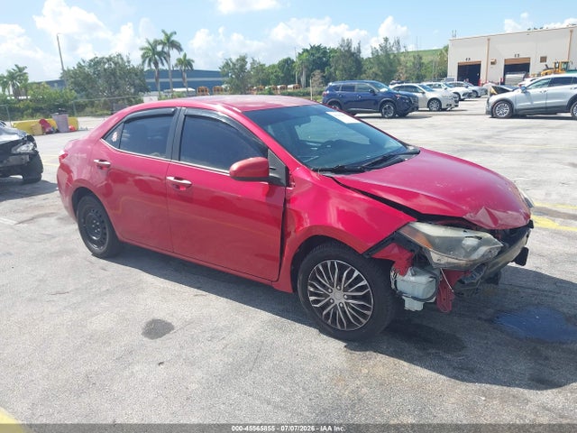 2016 Toyota Corolla Le მანქანა იყიდება აუქციონზე, vin: 2T1BURHE2GC680078, აუქციონის ნომერი: 45565855