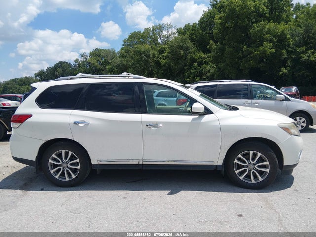 2015 Nissan Pathfinder Sl მანქანა იყიდება აუქციონზე, vin: 5N1AR2MN0FC703158, აუქციონის ნომერი: 45565862