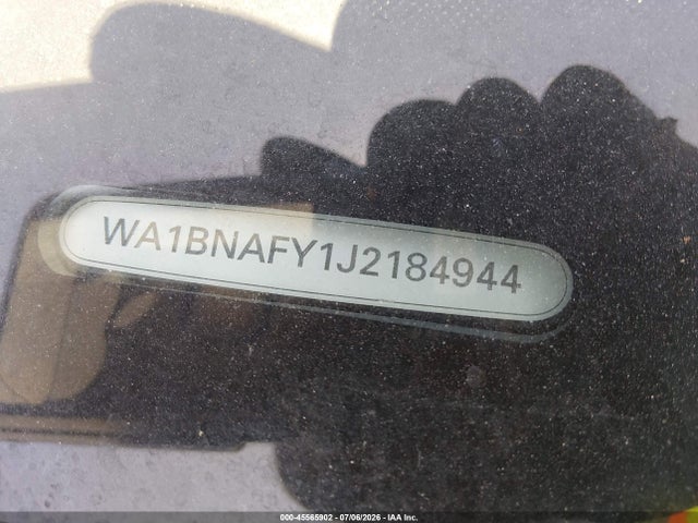 Auction sale of the 2018 Audi Q5, vin: WA1BNAFY1J2184944, lot number: 45565902