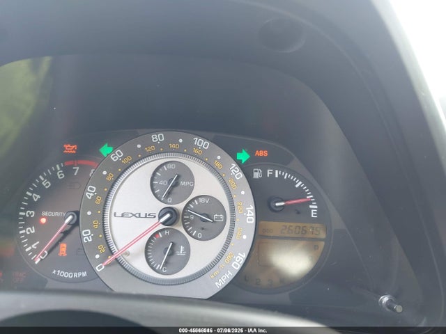 45566046 :رقم المزاد ، JTHBD192820044594 vin ، 2002 Lexus Is 300 مزاد بيع