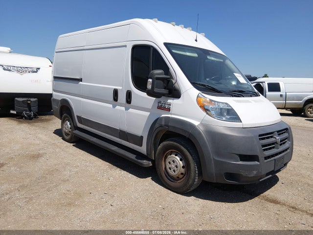 2017 Ram Promaster 1500 High Roof 136 Wb მანქანა იყიდება აუქციონზე, vin: 3C6TRVBG7HE532351, აუქციონის ნომერი: 45566055
