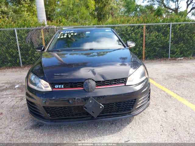 2017 Volkswagen Golf Gti S 4-door მანქანა იყიდება აუქციონზე, vin: 3VW4T7AU9HM010678, აუქციონის ნომერი: 45566094