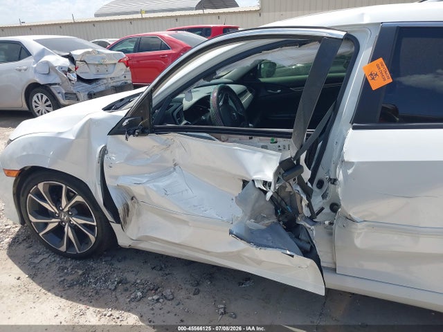 Продажа на аукционе авто 2019 Honda Civic Touring, vin: JHMFC1F9XKX005826, номер лота: 45566125