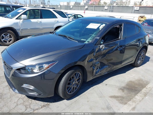 45566134 :رقم المزاد ، JM1BM1J78G1288062 vin ، 2016 Mazda Mazda3 I Sport مزاد بيع