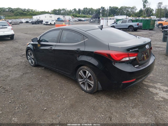 2016 Hyundai Elantra Sport მანქანა იყიდება აუქციონზე, vin: KMHDH4AH4GU513174, აუქციონის ნომერი: 45566150