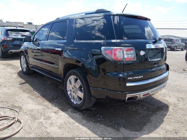45566164 :رقم المزاد ، 1GKKRTKD0DJ185302 vin ، 2013 Gmc Acadia Denali مزاد بيع
