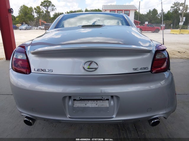 Aukcja sprzedaży 2006 Lexus Sc 430, vin: JTHFN48Y269005894, numer aukcji: 45566204