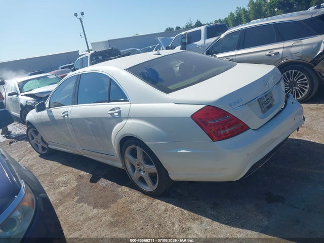 2011 Mercedes-benz S 550 მანქანა იყიდება აუქციონზე, vin: WDDNG7BB3BA396615, აუქციონის ნომერი: 45566211