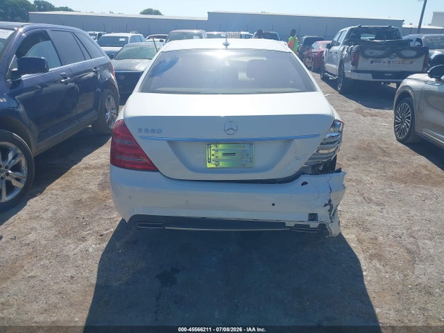 2011 Mercedes-benz S 550 მანქანა იყიდება აუქციონზე, vin: WDDNG7BB3BA396615, აუქციონის ნომერი: 45566211