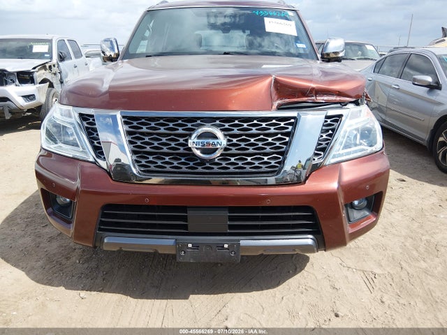 45566269 :رقم المزاد ، JN8AY2NF9J9333224 vin ، 2018 Nissan Armada Platinum مزاد بيع
