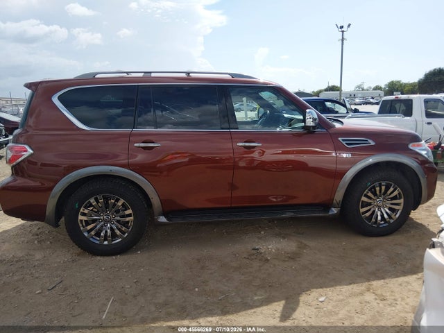 45566269 :رقم المزاد ، JN8AY2NF9J9333224 vin ، 2018 Nissan Armada Platinum مزاد بيع