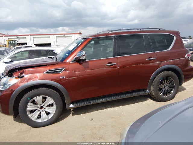 45566269 :رقم المزاد ، JN8AY2NF9J9333224 vin ، 2018 Nissan Armada Platinum مزاد بيع
