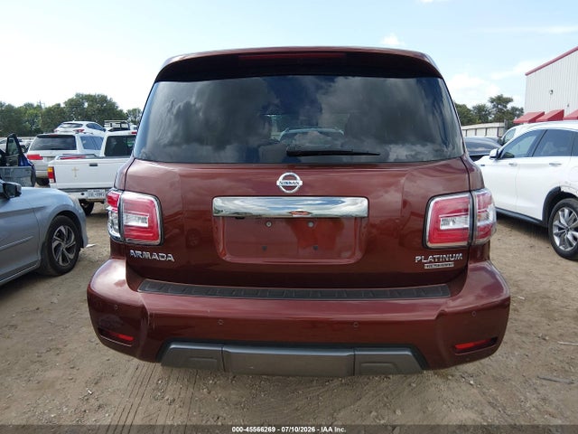 45566269 :رقم المزاد ، JN8AY2NF9J9333224 vin ، 2018 Nissan Armada Platinum مزاد بيع
