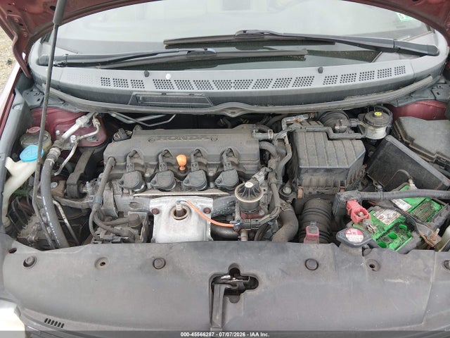 2009 Honda Civic Lx მანქანა იყიდება აუქციონზე, vin: 19XFA16599E016489, აუქციონის ნომერი: 45566287