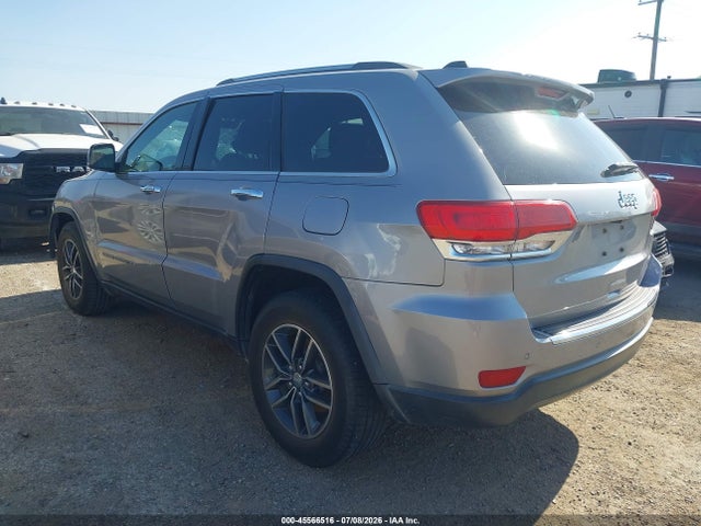 2017 Jeep Grand Cherokee Limited მანქანა იყიდება აუქციონზე, vin: 1C4RJEBG4HC960086, აუქციონის ნომერი: 45566516
